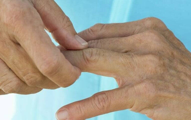 dolor en las articulaciones de los dedos